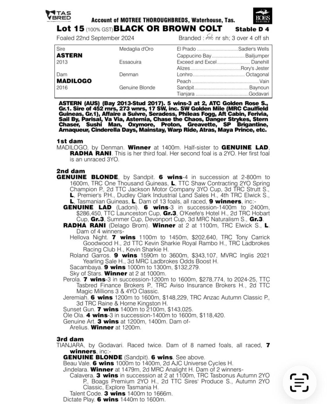 Southside Racing Dinning Table for 20th March 2026.
